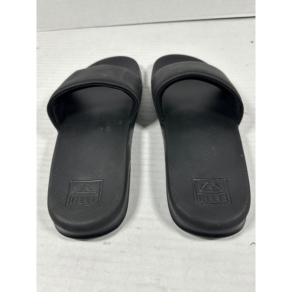 Reef One Slide Mens Black Waterproof Athletic Sandals B-22 PGC Size 7 - Picture 5 of 12